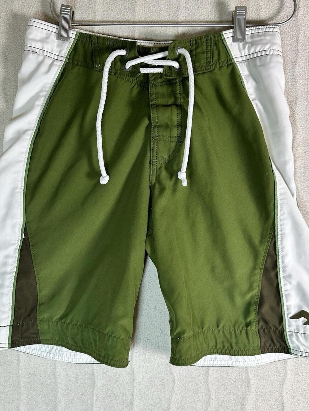 Y2K 2000’s  Hollister Board Short Men’s Green Color Preppy Surf  Beach Small